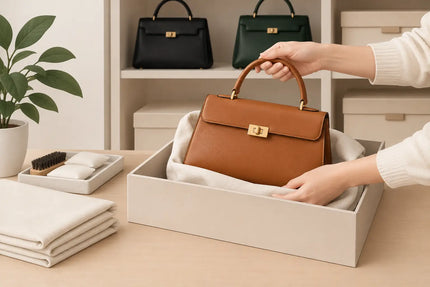 How to Store Leather Handbags Without Damage