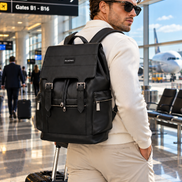 Deloatch and Company Italian Leather Barney Backpack