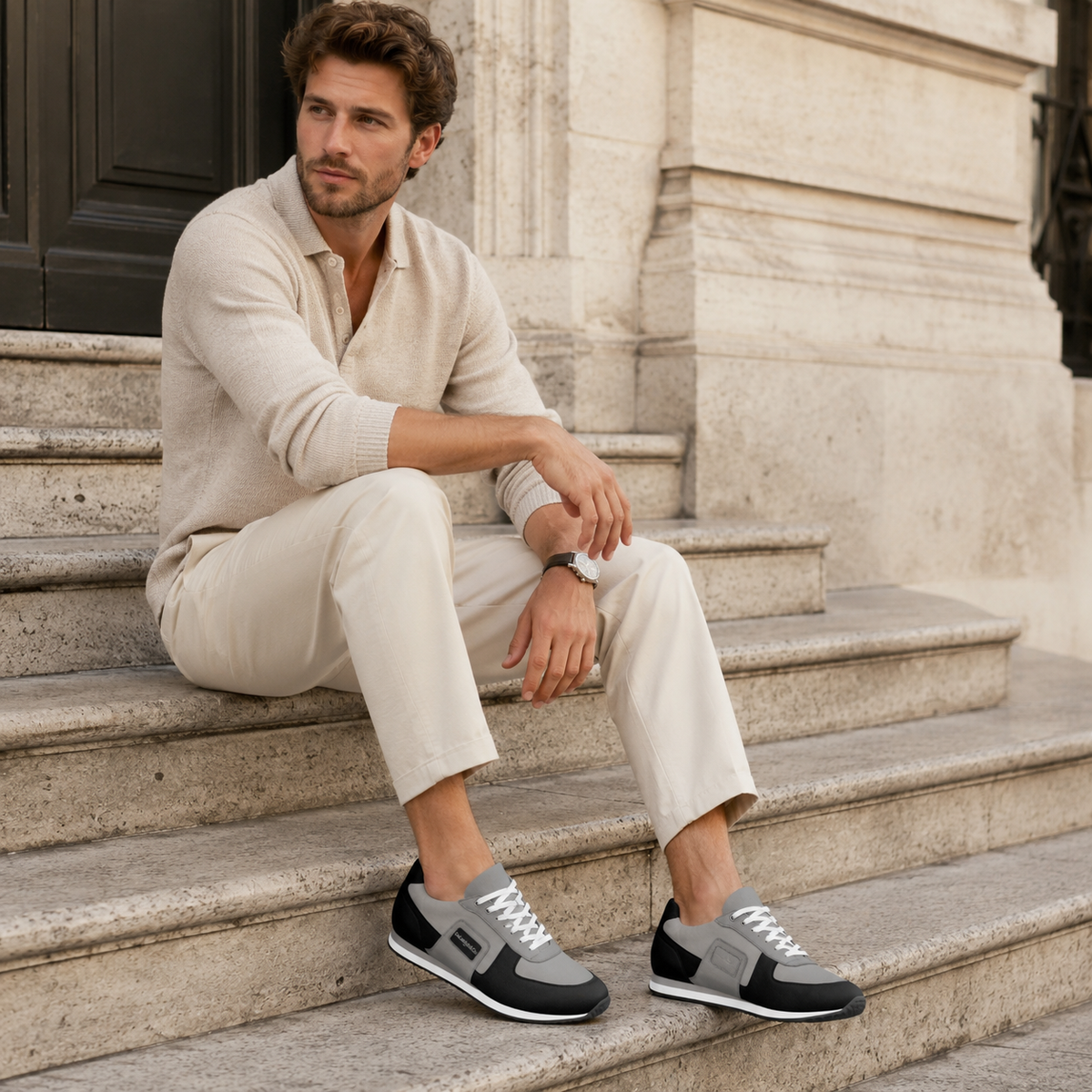 Deloatch and Company HYMJ Italian Leather Sneaker