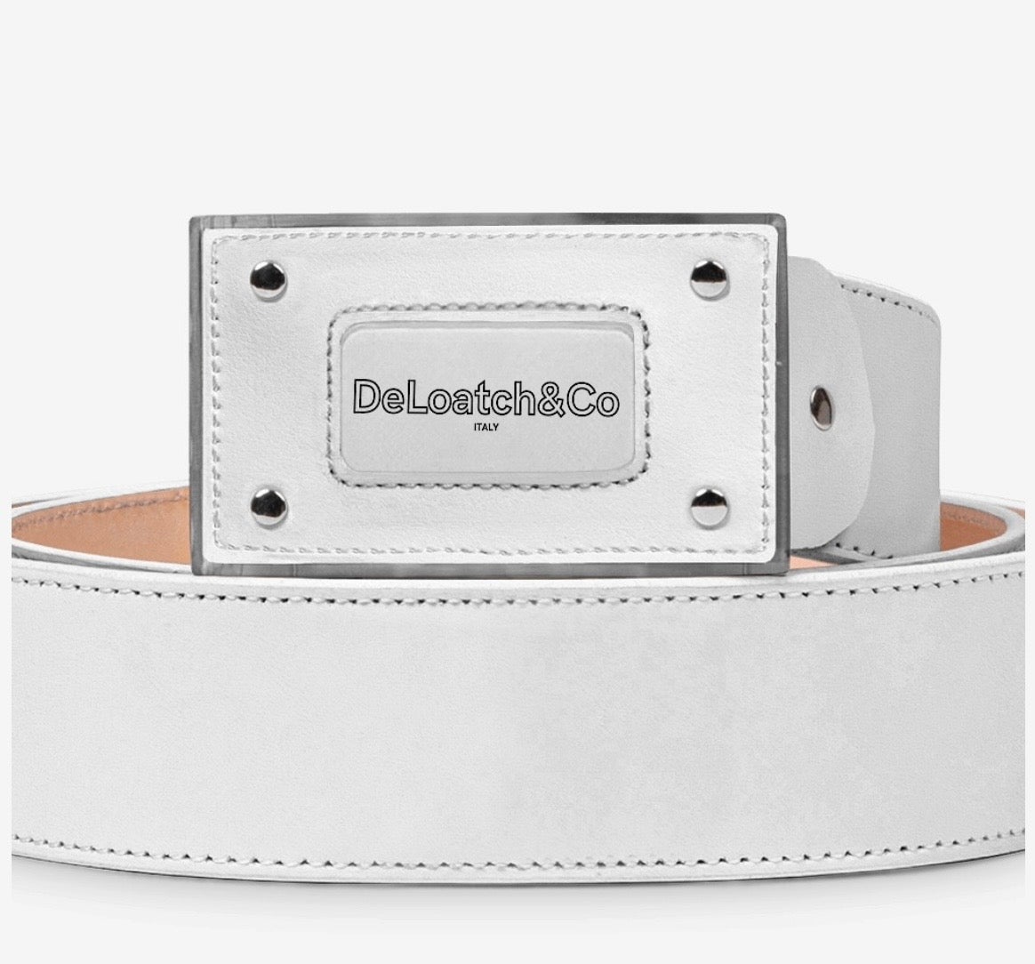 DeLoatch and Company Italian Leather Belt