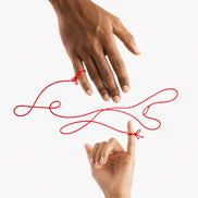 DeLoatch and Company Red String Theory Italian Leather and Suede Sneaker