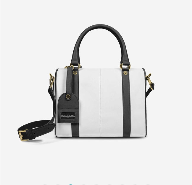 DeLoatch and Company Italian Leather Handbag