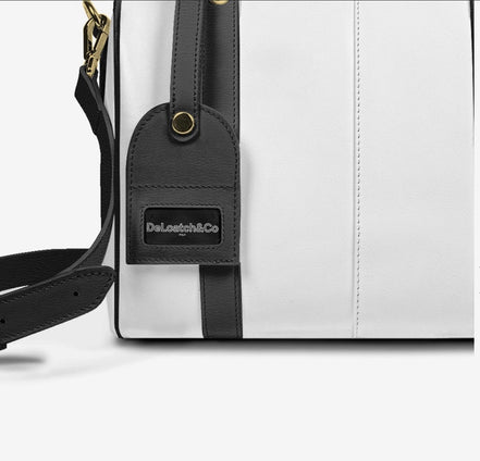 DeLoatch and Company Italian Leather Handbag