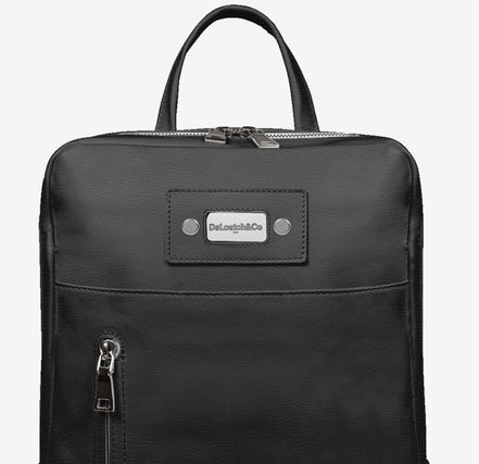 Deloatch and Company Italian Leather Backpack
