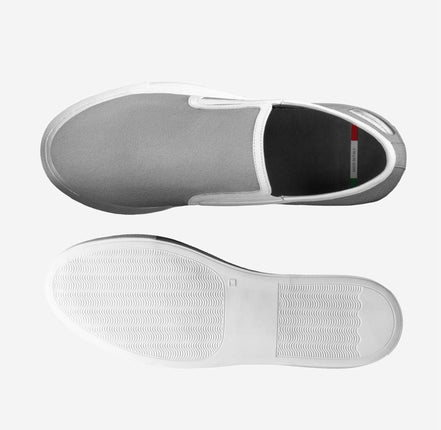 DeLoatch and Company Italian Suede Slip On Sneaker