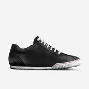 “Red String Theory” Italian Leather and Suede Sneaker
