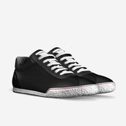 “Red String Theory” Italian Leather and Suede Sneaker