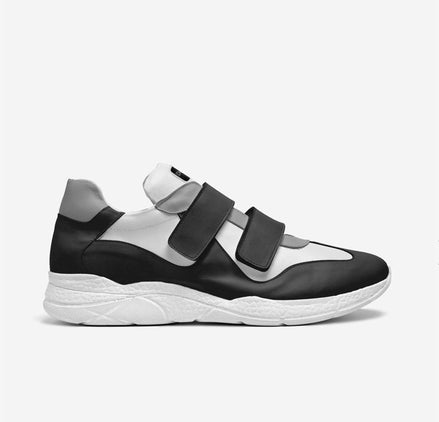 DeLoatch and Company Italian Leather Sneaker With Strap