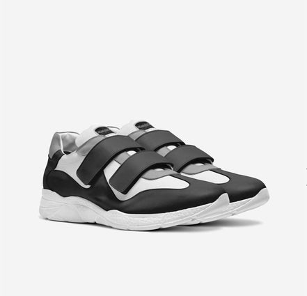 DeLoatch and Company Italian Leather Sneaker With Strap