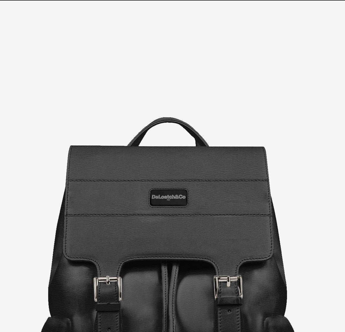 Deloatch and Company Italian Leather Backpack
