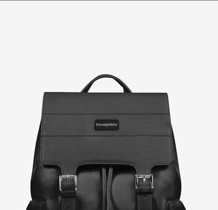Deloatch and Company Italian Leather Backpack