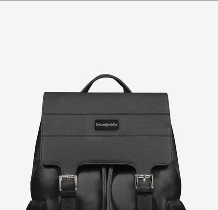 Deloatch and Company Italian Leather Backpack