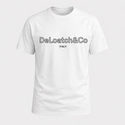 DeLoatch and Company Trace White Italy Tee Shirt