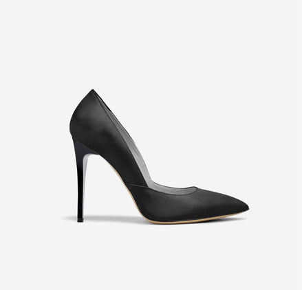 DeLoatch and Company Black Cinderella Heel