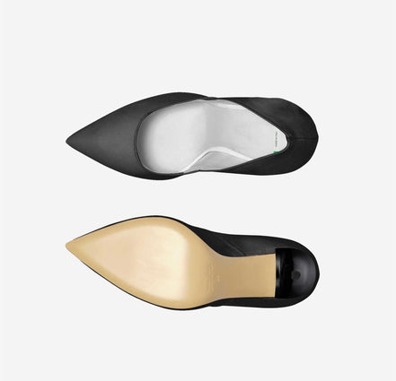 DeLoatch and Company Black Cinderella Heel