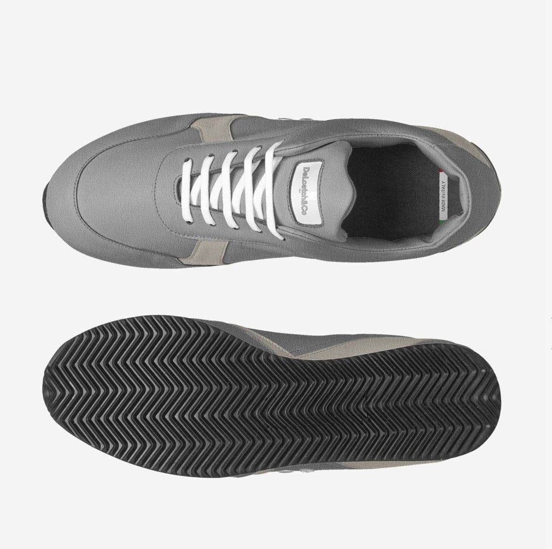 Deloatch and Company Italian Leather and Suede Sneaker