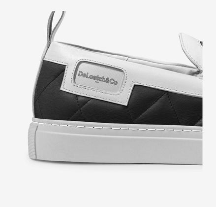 DeLoatch and Company Italian Leather Slip On Sneaker “Scooby Do’s”