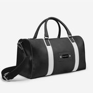 DeLoatch and Company Italian Leather Duffel Bag