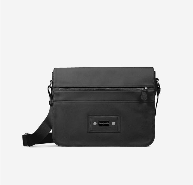 Deloatch and Company Italian Leather Messenger Bag