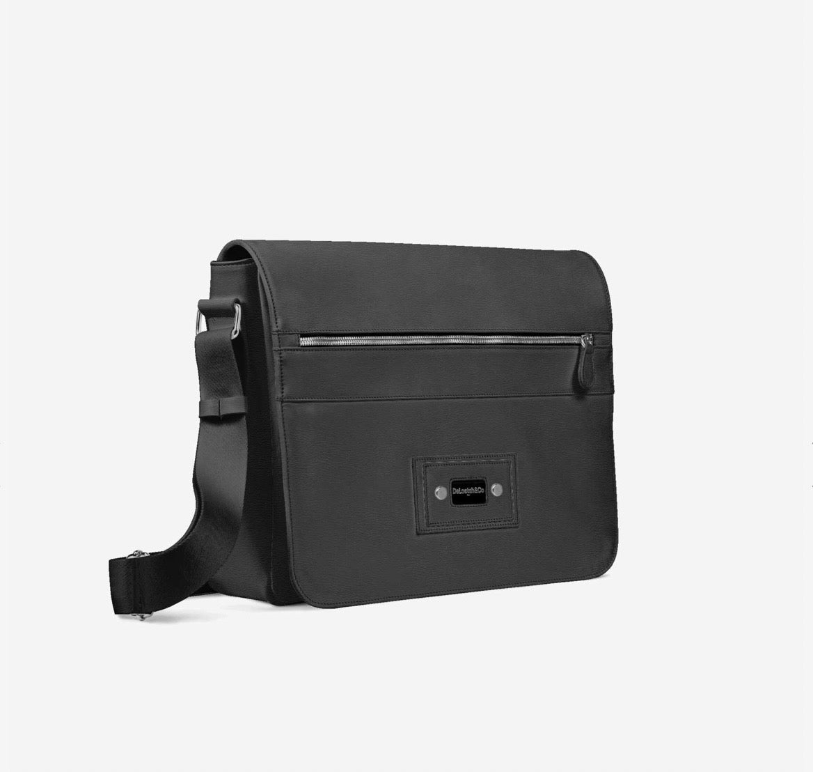 Deloatch and Company Italian Leather Messenger Bag