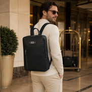 Deloatch and Company Italian Leather Buzz Backpack